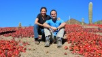 Jason & Aracely in Cachi, Argentina. Copyright TwoBackpackers.com