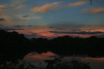 Sunset in the Amazon. Copyright CareerBreakSecrets.com