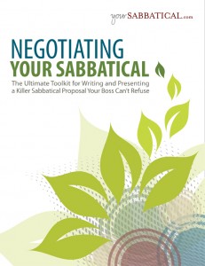 Negotiation Your Sabbatical