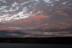 Sunset off South Plaza Island. Copyright CareerBreakSecrets.com