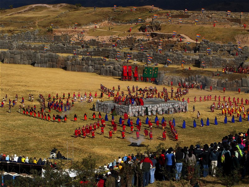 Inti Raymi celebration in Cuzco. Copyright CareerBreakSecrets.com