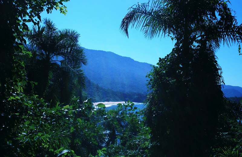 View of the beach just off the shore in Trindade. Copyright CareerBreakSecrets.com