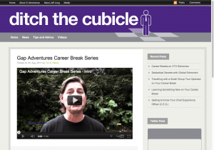 Ditch the Cubicle Career Break web series